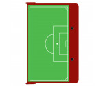 Red Soccer Clipboard